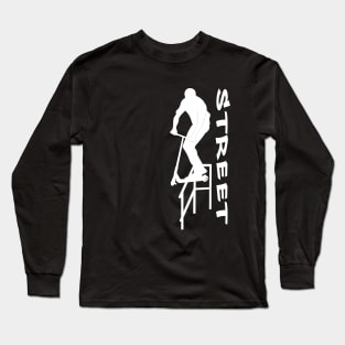 Freestyle scooter street session Long Sleeve T-Shirt